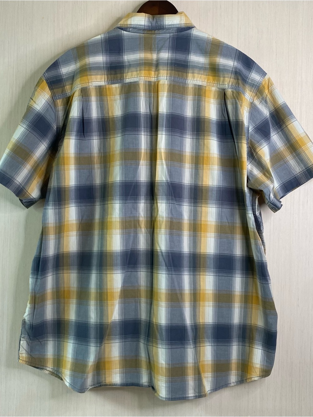 Carhartt Men's Relaxed Fit Short Sleeve Plaid Pearl Snap Pocket Shirt 2XL - Picture 2 of 9